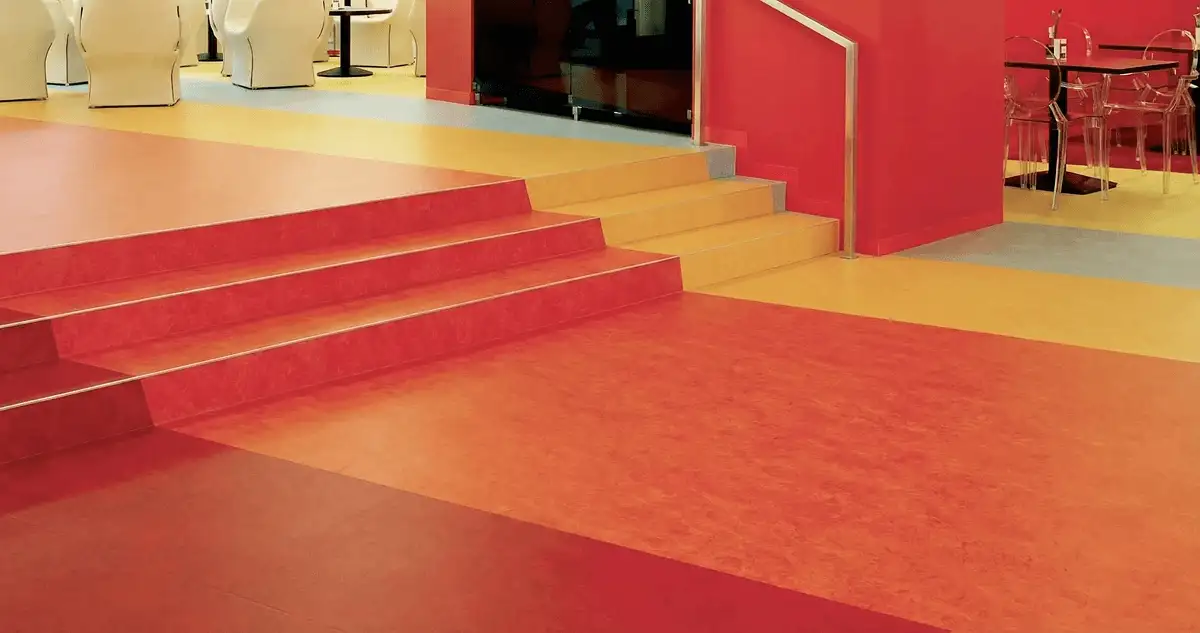 Snack bar with beautiful professionally installed linoleum flooring in Anchorage, AK